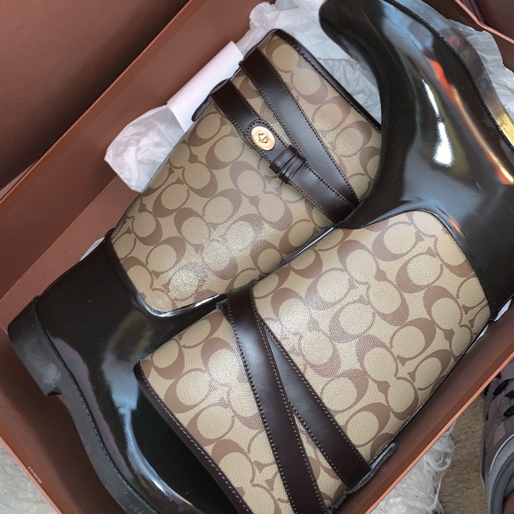 Coach Rain boots
